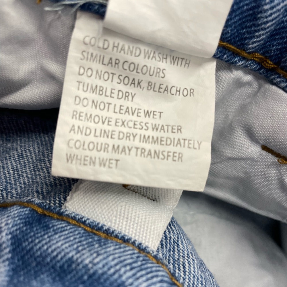 DISSH Joplin Blue Denim Skirt Size 4 - Picture 11 of 15